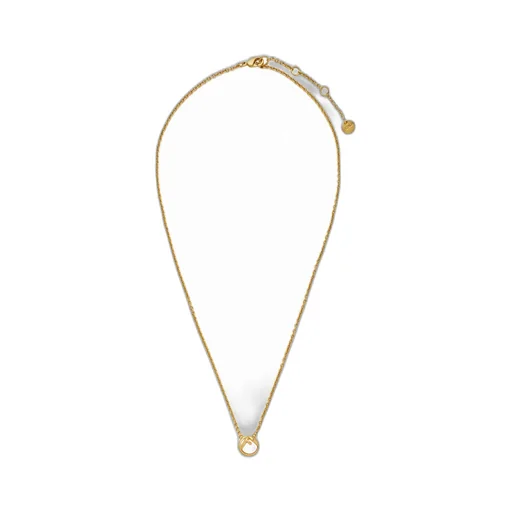 Gold-Colored Metal Necklace