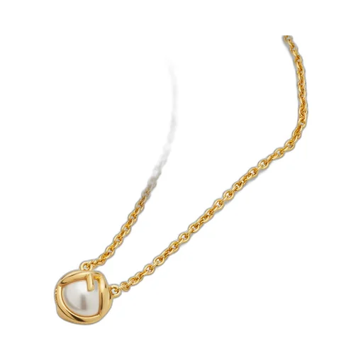 Gold-Colored Metal Necklace