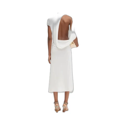 Jacquemus Drape Detailed Dress