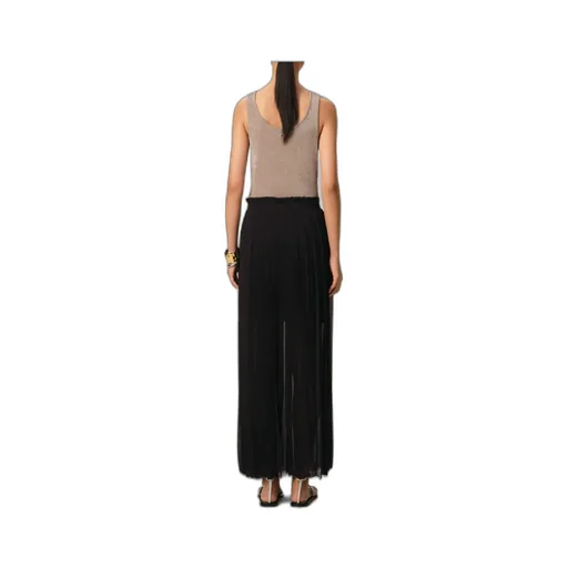 Ami Paris Pleated Maxi Skirt
