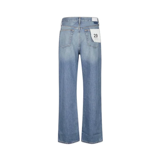 Re/Done High-Rise Straight Jeans