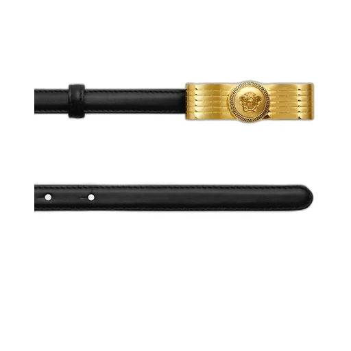 Versace Medusa Logo-Plaque Belt