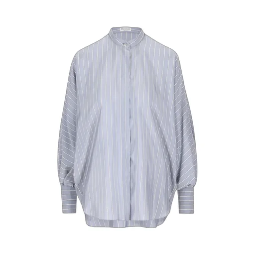 Brunello Cucinelli Striped Buttoned Shirt