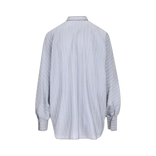 Brunello Cucinelli Striped Buttoned Shirt