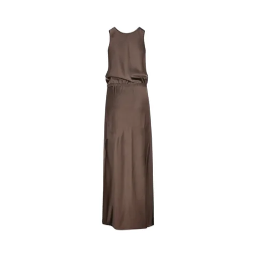 Brunello Cucinelli Sleeveless Drawstring Dress