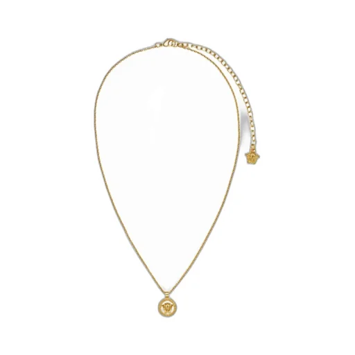 Versace Medusa Pendant Polished Effect Necklace