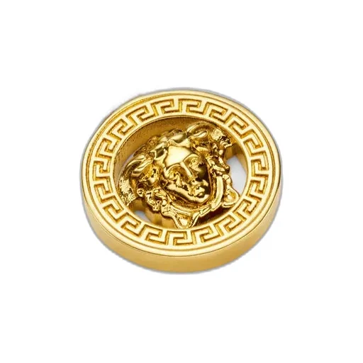 Versace Medusa Pendant Polished Effect Necklace