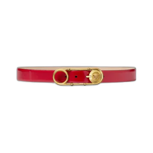 Versace Medusa Detailed Safety-Pin Belt