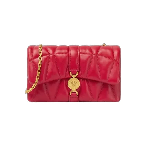 Versace Kleio Quilted Mini Crossbody Bag