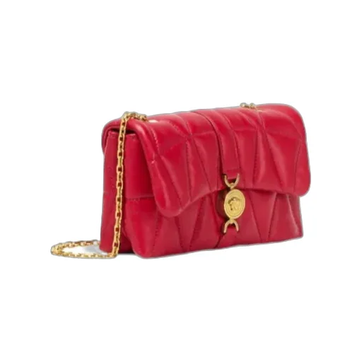 Versace Kleio Quilted Mini Crossbody Bag