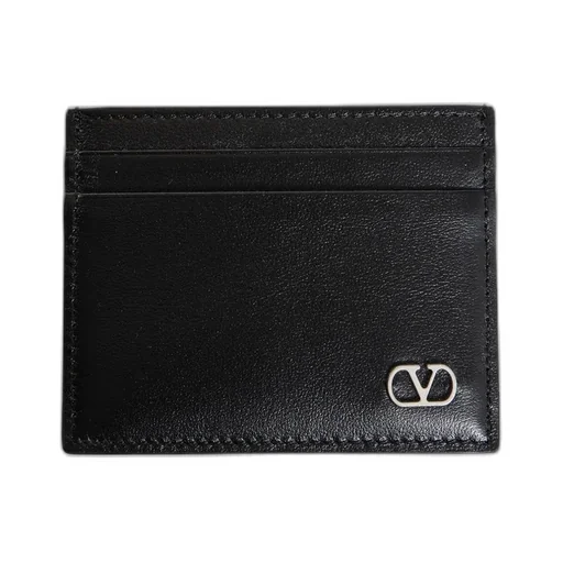 Valentino Vlogo Plaque Card Holder