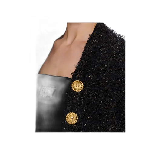 Balmain Edge-To-Edge Tweed Jacket