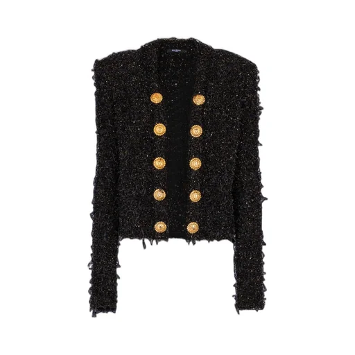 Balmain Edge-To-Edge Tweed Jacket
