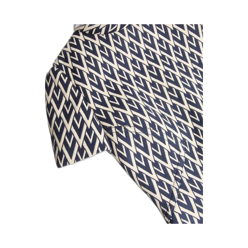 Valentino All-Over Patterned Short-Sleeved Mini Dress