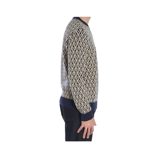 Valentino Garavani Toute La V Jacquard Knit Sweater