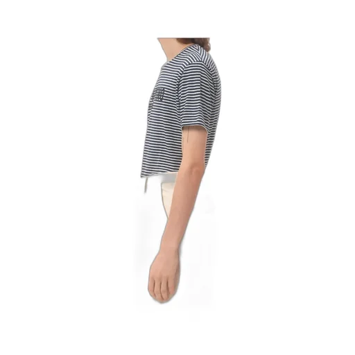 Valentino Striped Crewneck T-Shirt