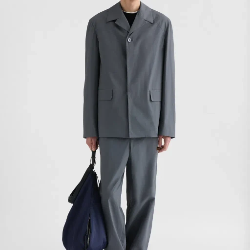 Cotton Malfilé Deconstructed Jacket