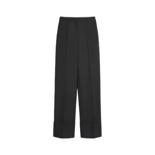 Valentino High Waist Straight Leg Trousers