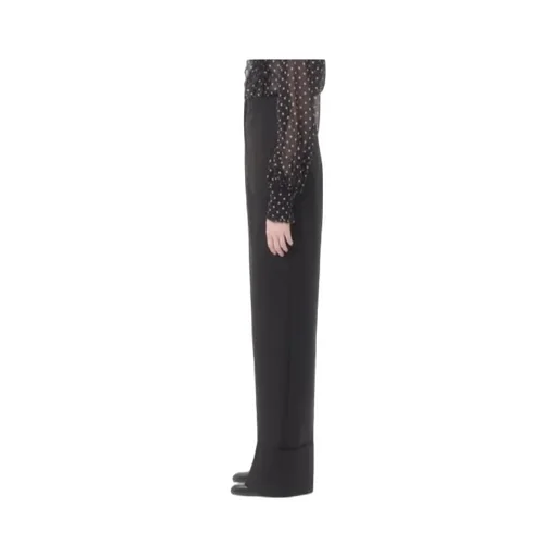 Valentino High Waist Straight Leg Trousers