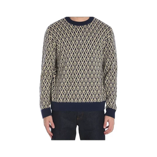 Valentino Garavani Toute La V Jacquard Knit Sweater