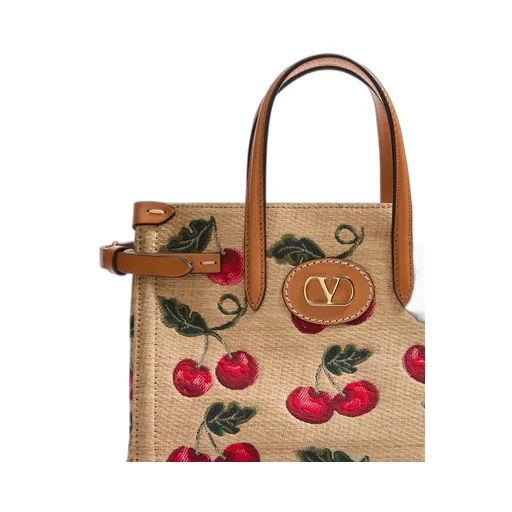 Valentino Garavani Antibes Jacquard Small Tote Bag