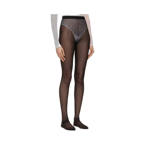 Wardrobe.Nyc Polka Dot Mesh Tights