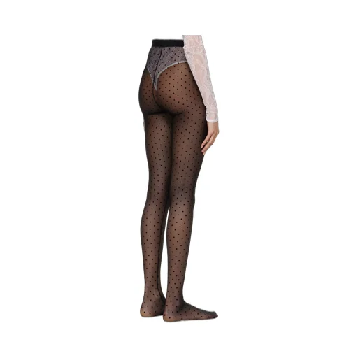 Wardrobe.Nyc Polka Dot Mesh Tights