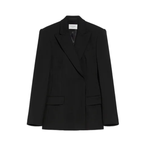 Sportmax Double-Breasted Long-Sleeved Blazer