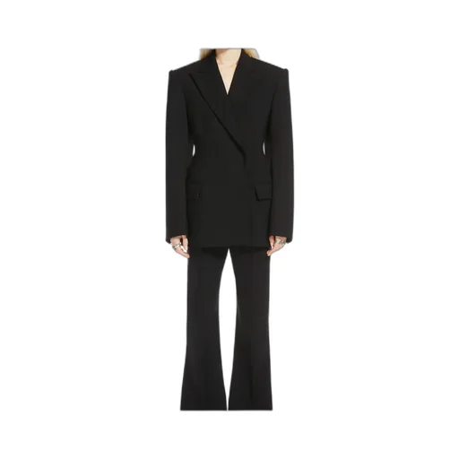 Sportmax Double-Breasted Long-Sleeved Blazer