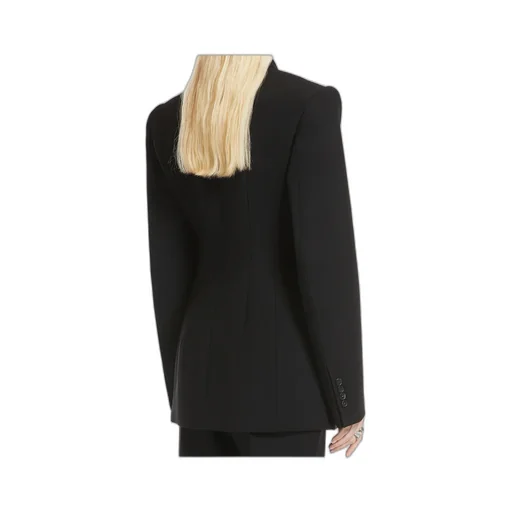 Sportmax Double-Breasted Long-Sleeved Blazer