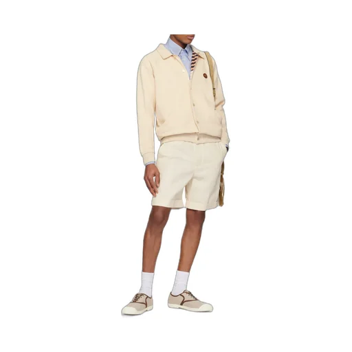 Valentino Vlogo Signature Button-Up Bomber Jacket