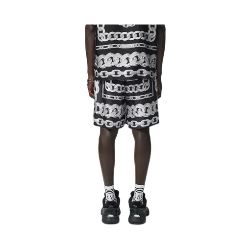 Versace Graphic-Printed Elasticated Waistband Track Shorts