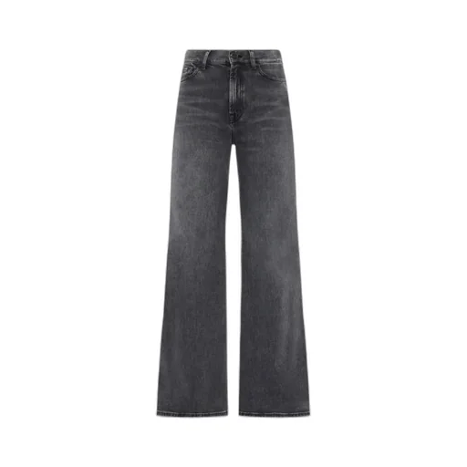 7 For All Mankind High-Rise Wide Leg Jeans
