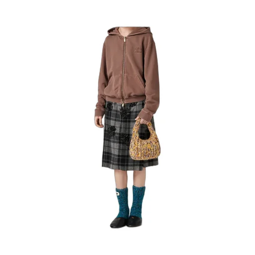 Garment-Dyed Cotton Fleece Hoodie