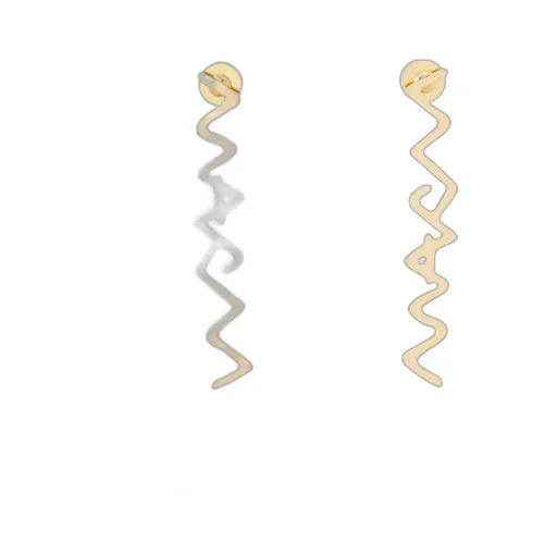 Marni Symbol Embellished Logo Plaque Earrings