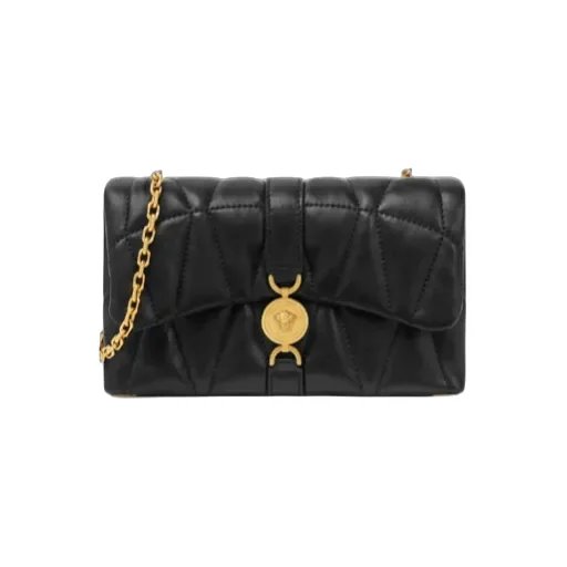 Versace Kleio Quilted Mini Crossbody Bag