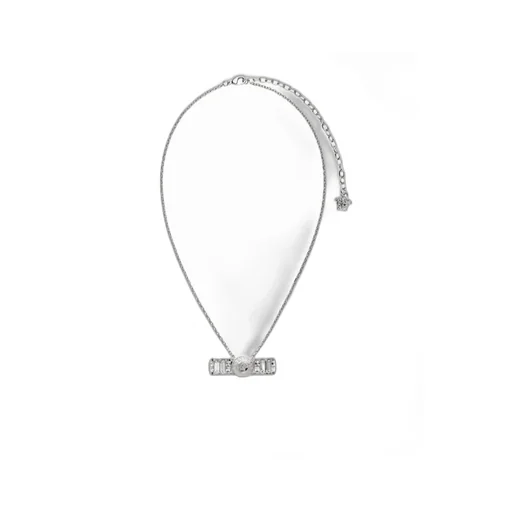 Versace Medusa-Pendant Embellished Necklace