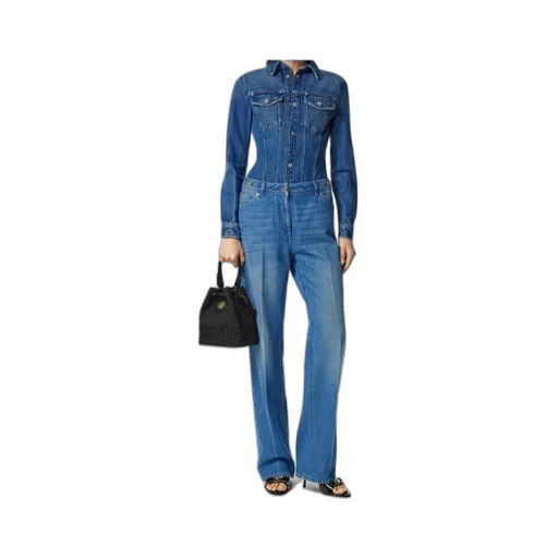 Versace La Medusa Drawstring Bucket Bag