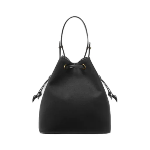 Versace La Medusa Drawstring Bucket Bag