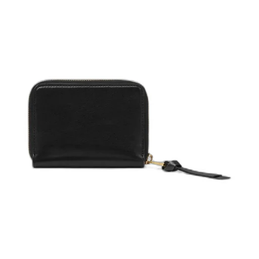 Versace Logo-Lettering Zipped Wallet