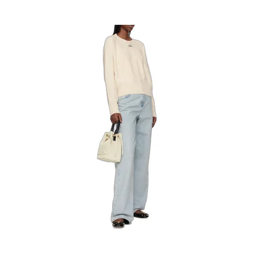 Versace Medusa-Plaque Drawstring Bucket Bag