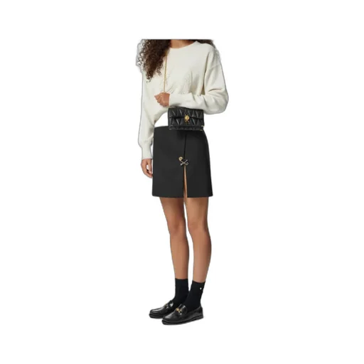 Versace Kleio Quilted Mini Crossbody Bag