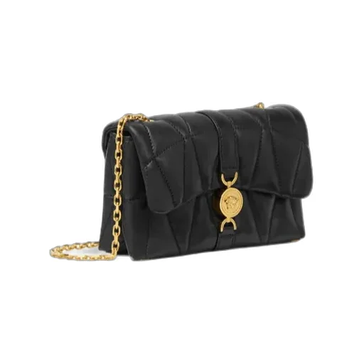 Versace Kleio Quilted Mini Crossbody Bag