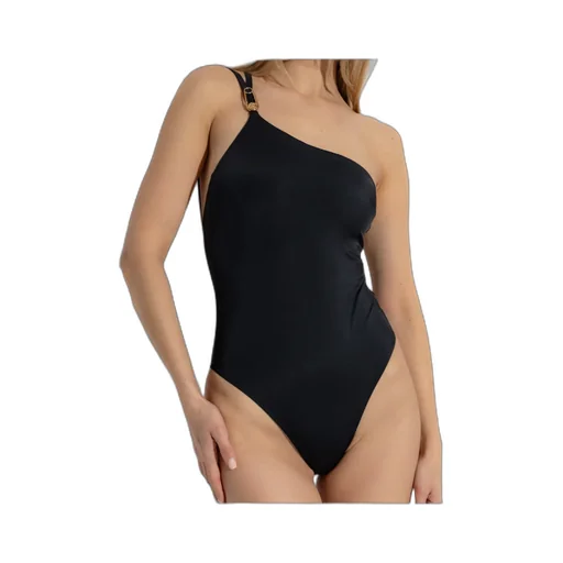 Versace Safety-Pin Detailed One Piece Swimsuit