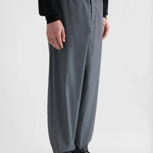 Cotton Malfilé Trousers