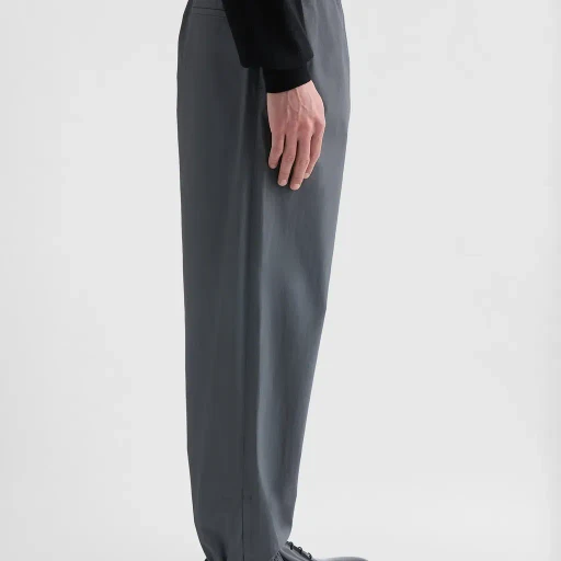 Cotton Malfilé Trousers
