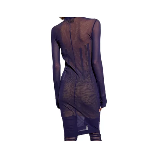 The Attico Semi-Sheer Shirt Dress