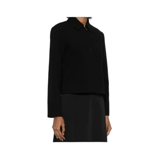 Theory Zip-Up Cropped Jacket