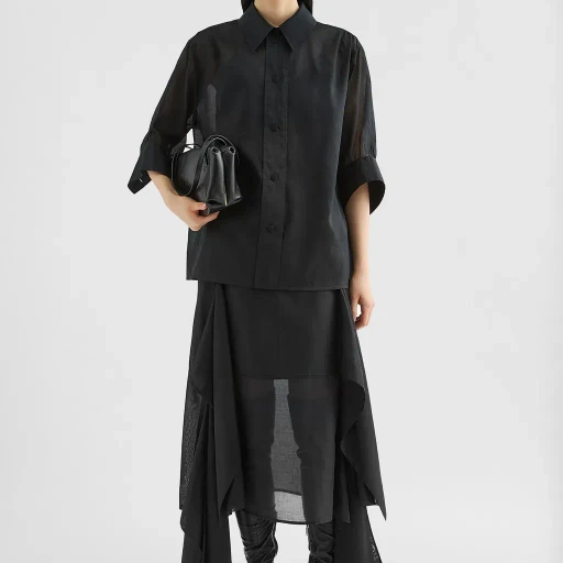 Cotton Muslin Shirt
