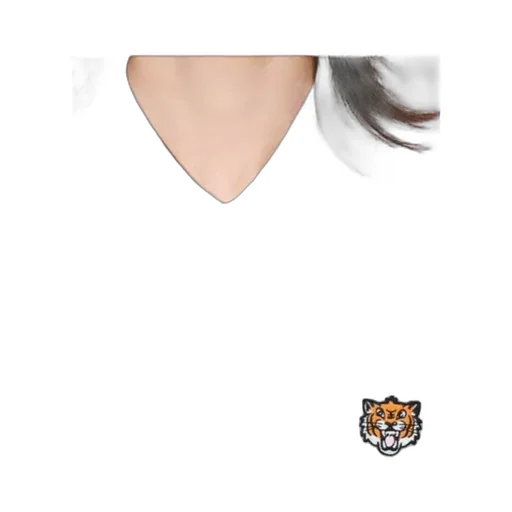Kenzo Happy Tiger Embroidered Slim Polo Shirt